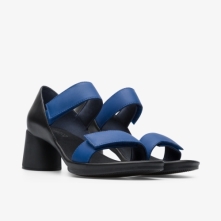 Camper Upright Sandals Black / Blue - Womens Singapore DLTONI-078